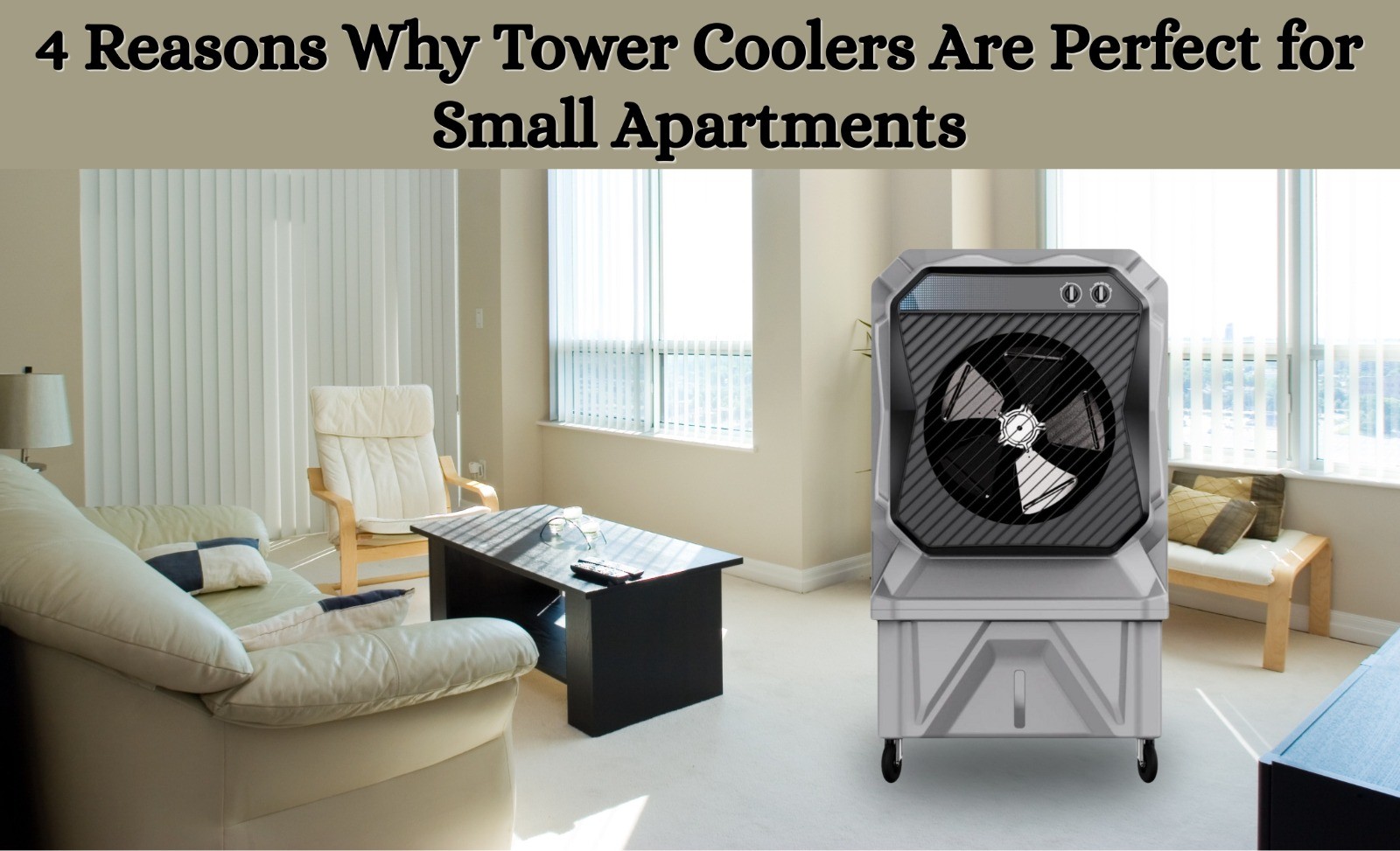 4 Reasons Why Tower Coolers Are Perfect for Small Apartments