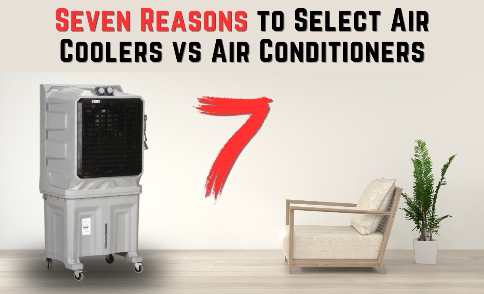 Seven Reasons to Select Air Coolers vs Air Conditioners