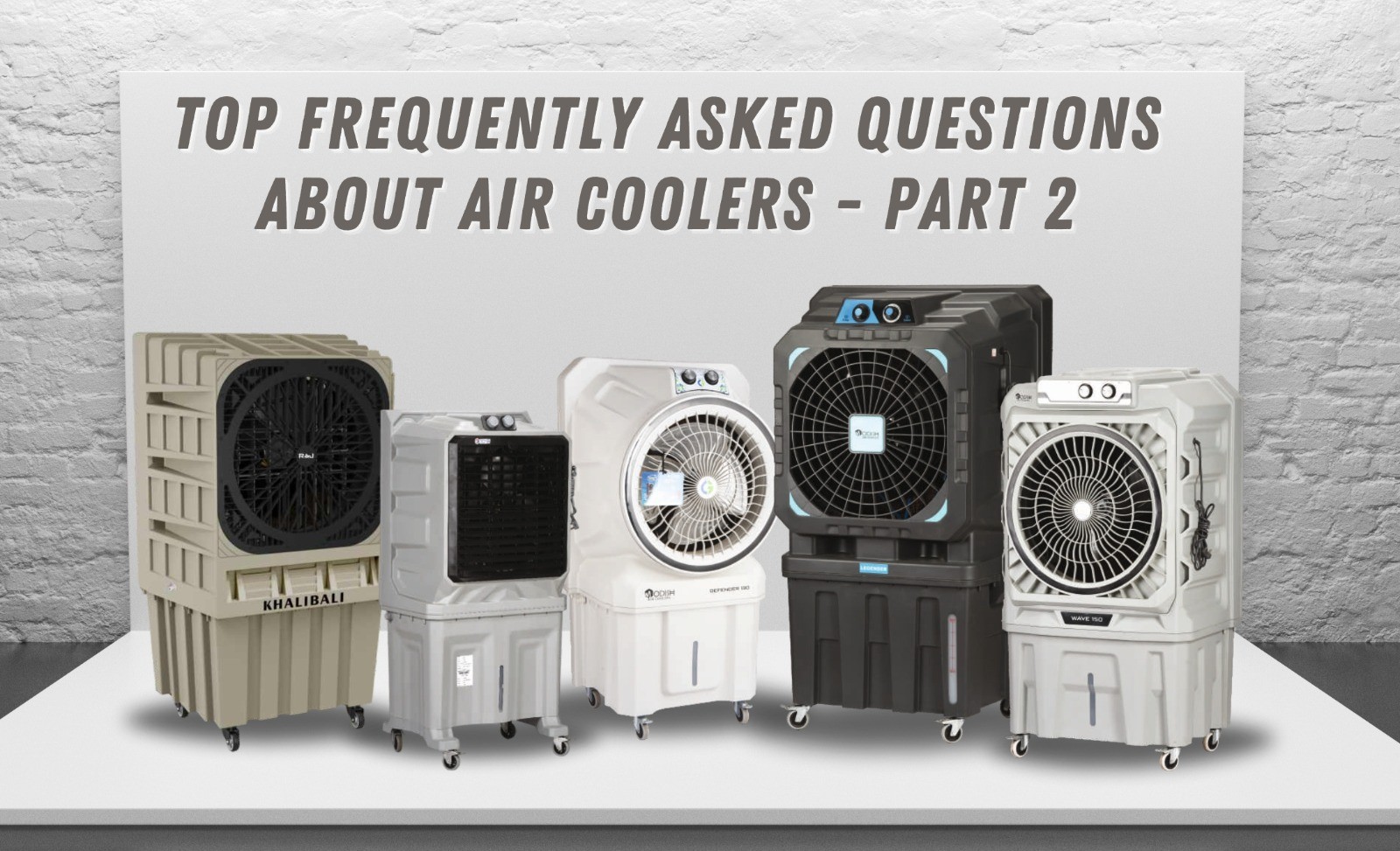 Top Frequently Asked Questions About Air Coolers – Part 2